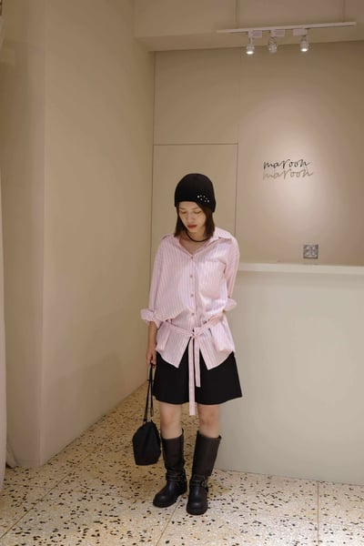 小釦環西裝5分褲 ( 2色 / 少量現貨 )6