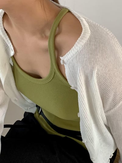 JENNIE感美式背心 ( 10色 )15