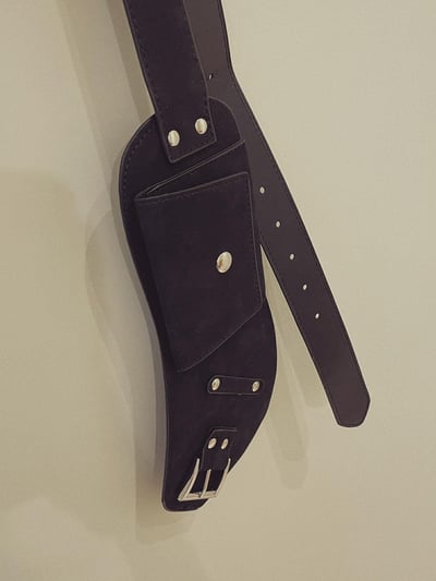 翻蓋小包造型腰帶 ( 2色 )22