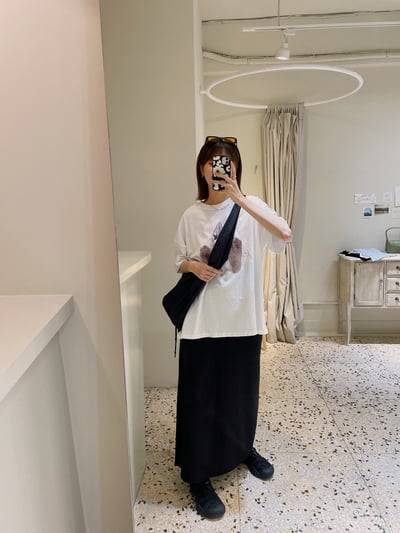 極親膚滑料舒服長裙 ( 2色 )10