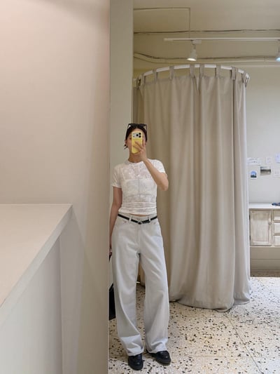 極簡無孔洞牛皮皮帶4