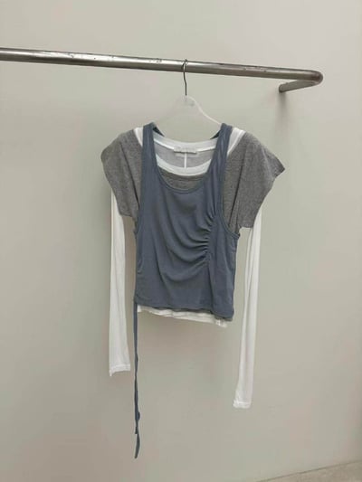 軟紗背心3件組 ( 顏色自行搭配 )21