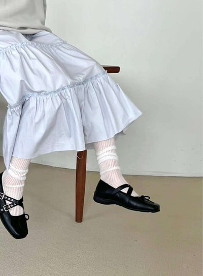 交叉帶芭蕾舞鞋17