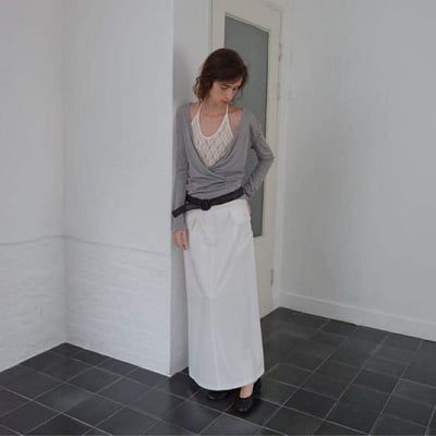 透感蕾絲繞頸背心 ( 2色 )2