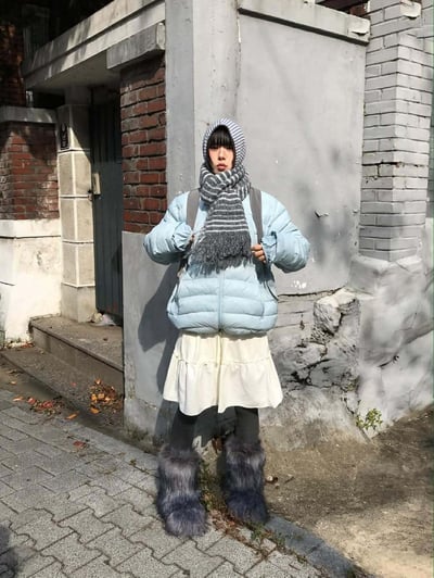 流蘇條紋配色圍巾 ( 5色 / 少量現貨 )6