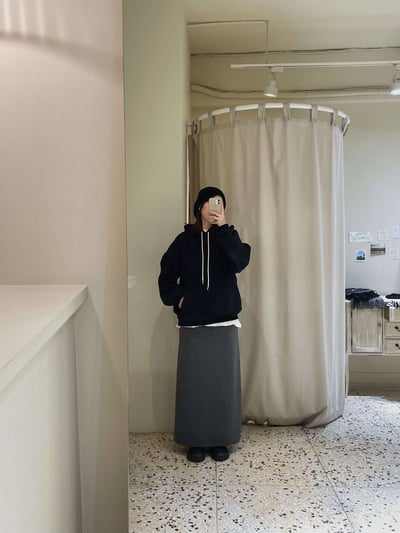 不修邊連帽大學TEE ( 3色 / 少量現貨 )3