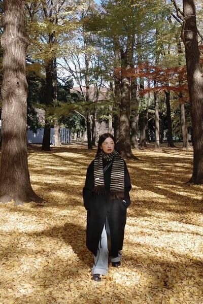 流蘇條紋配色圍巾 ( 5色 / 少量現貨 )10