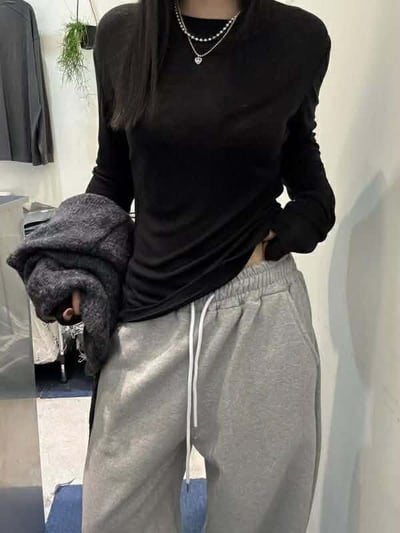 舒服指套設計打底衣 ( 6色 )7