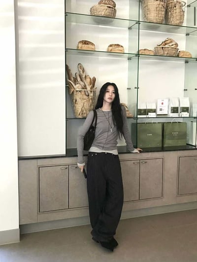 中線透膚天絲衣 ( 5色 )3