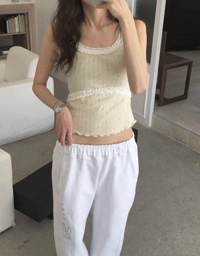 南法感小碎花背心 ( 2色 )15