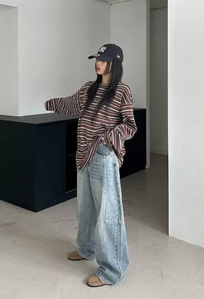 配色條紋TEE ( 2色 )4