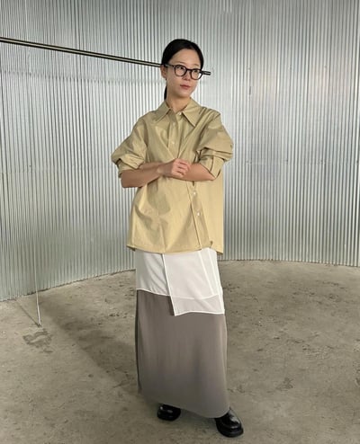 極親膚滑料舒服長裙 ( 2色 )2