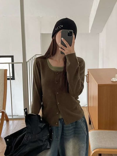 鉚釘造型冷帽 ( 5色 / 少量現貨 )10