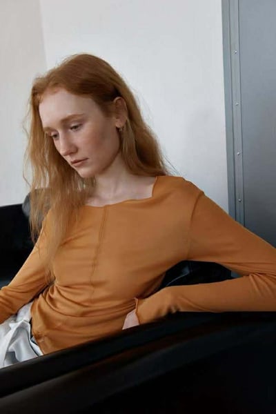 早春多色彈性透膚衫 ( 5色 )4