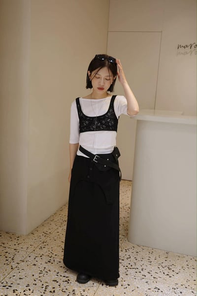 設計師絕美精緻蕾絲小背心 ( 2色 )15
