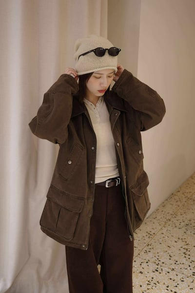 設計師牛皮雙環皮帶 ( 2色 )10