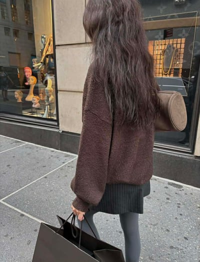 UNISEX亨利領毛衣 ( 4色 / 少量現貨 )13