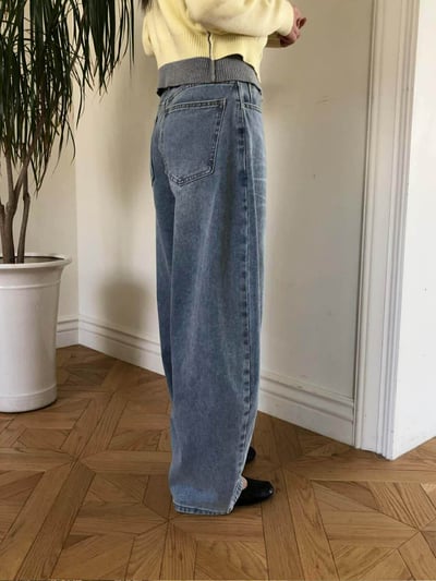 刷痕感丹寧褲 ( 3色 )11