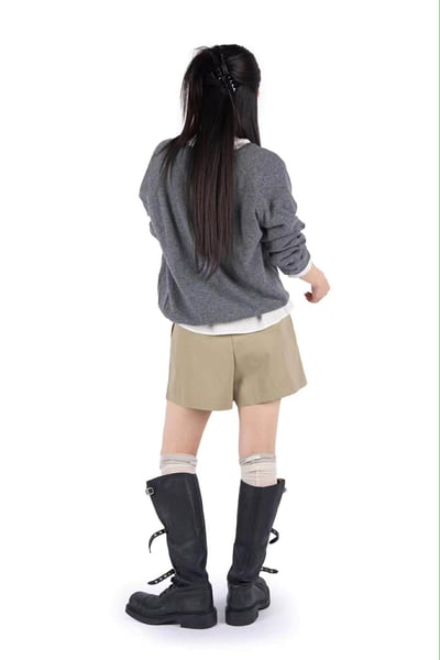 雙打褶短褲 ( 2色 )17