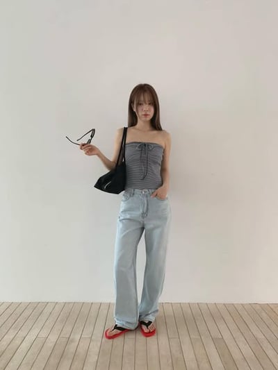 2WAY平口上衣 ( 3色 )7