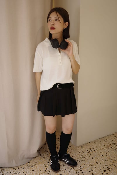 設計師百摺褲裙 ( 2色 / 少量現貨 )5