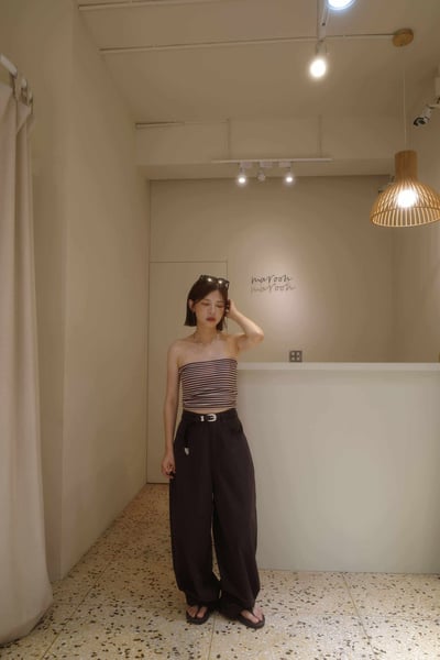 薄料繭型褲 ( 3色 )5