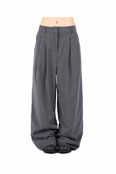 條紋雙摺西裝褲 ( 2色 / 少量現貨 )17