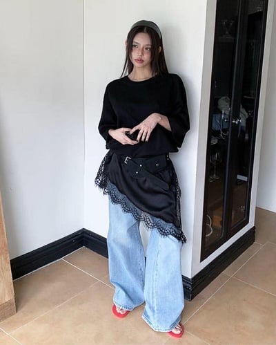 翻蓋小包造型腰帶 ( 2色 )11