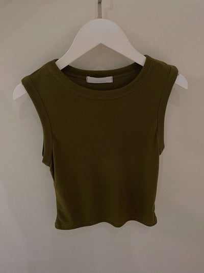 柔軟彈性圓領背心 ( 4色 / 少量現貨 )11