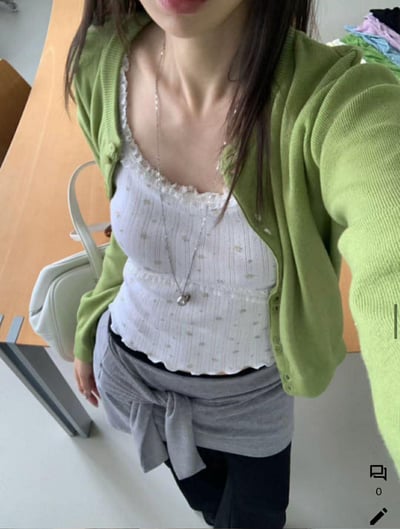 南法感小碎花背心 ( 2色 )1