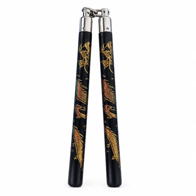 Wooden Nunchaku-11"1