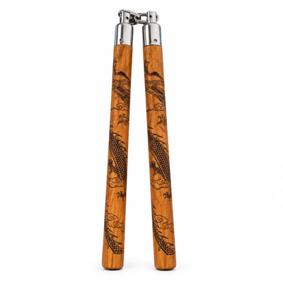 Wooden Nunchaku-11"2