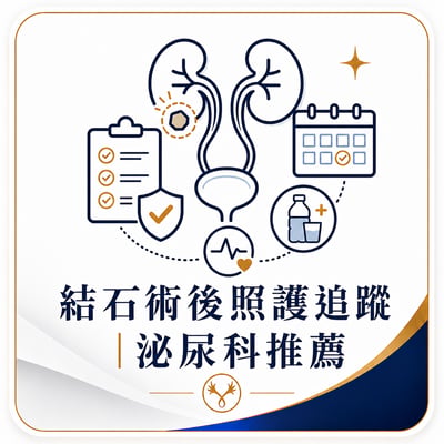 結石術後照護追蹤｜泌尿科推薦1