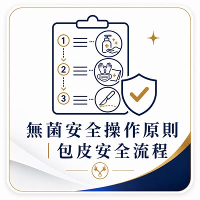無菌安全操作原則｜包皮安全流程1