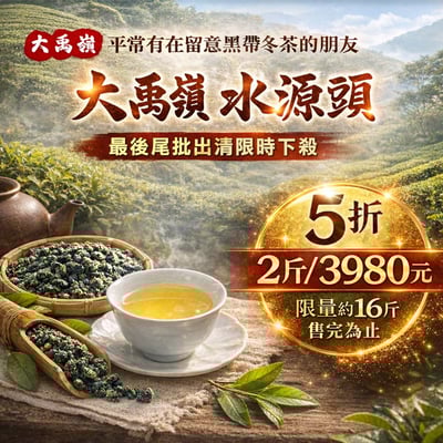 ├ 大禹嶺水源頭 ┤二斤 (五折下殺)1