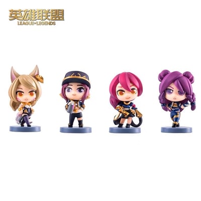 【 英雄聯盟】 K/DA 迷你公仔 限定實體周邊 官方正版 公仔4