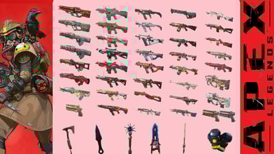 (CU02客人分期中請勿下單)APEX Legends 首付3000元起 主打鈷金 惡靈黃昏 天際線 暗碼士 探路者 尋血6傳家寶 4 5 6(102) 7 8 11 12 13 14 20通行證 尖端散熱等造型 喜歡不要錯過唷1