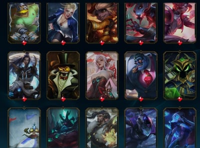 (T58客人分期中請勿下單)League of Legends 英雄聯盟 首付2000元起 主打聯盟高CP值頂號 17款神話棋手 熱門劍仙伊瑞莉雅、K/DA 凱莎、龍宮仙女索娜、靈花祭阿璃等 4款神話棋盤 總聯盟造型1606個 多款熱門造型用不完 喜歡不要錯過唷皆可分期~11