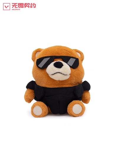 特戰英豪VALORANT 戰術熊 絨毛玩偶公仔擺件遊戲周邊2