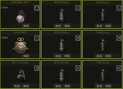 SF特種部隊 主打櫻花M4A1 媚世妖狐PSG-1 審辦者黃金PSG-1 白騎兵SV98 狂妄殺神AN94 高敗場5