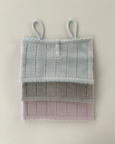 𝐀𝟏𝟐 藍莓芋泥針織小背心🫐 ( 𝟑 𝐜𝐨𝐥𝐨𝐫𝐬 )1