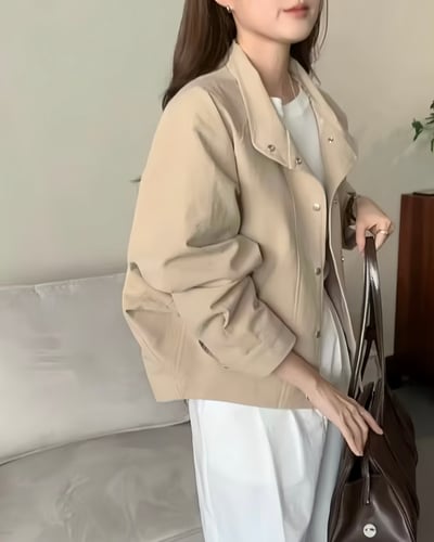 𝐀𝟏𝟗 韓劇女主質感夾克🧥（𝟐 𝐜𝐨𝐥𝐨𝐫𝐬）1