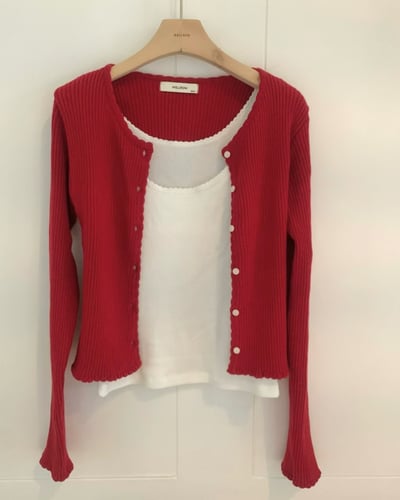 𝐍𝟎𝟓 聖誕氛圍小花邊針織🎅🏻（𝟑 𝐜𝐨𝐥𝐨𝐫𝐬）1