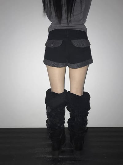 𝐃𝟎𝟗 辣妹！泰迪毛毛短褲🧸（𝟐 𝐜𝐨𝐥𝐨𝐫𝐬）6