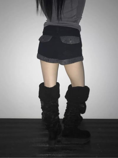 𝐃𝟎𝟗 辣妹！泰迪毛毛短褲🧸（𝟐 𝐜𝐨𝐥𝐨𝐫𝐬）7