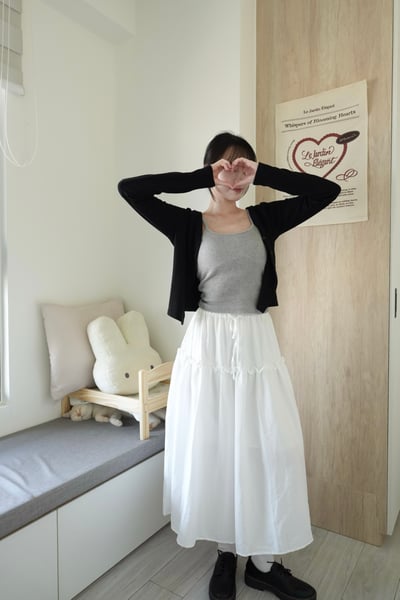 𝐀𝟎𝟖 漫步濟州島海灘長裙🏖️ ( 𝟐 𝐜𝐨𝐥𝐨𝐫𝐬 )9