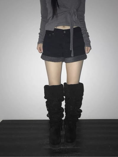 𝐃𝟎𝟗 辣妹！泰迪毛毛短褲🧸（𝟐 𝐜𝐨𝐥𝐨𝐫𝐬）5