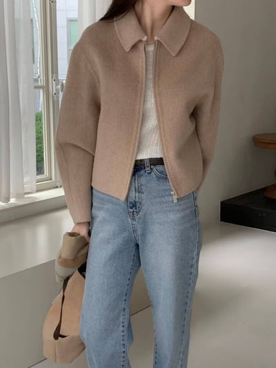 𝐍𝟎𝟐 焦糖燕麥奶羊毛大衣🥖（𝟑 𝐜𝐨𝐥𝐨𝐫𝐬）3