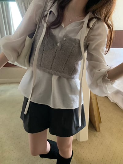 𝐀𝟏𝟐 藍莓芋泥針織小背心🫐 ( 𝟑 𝐜𝐨𝐥𝐨𝐫𝐬 )7