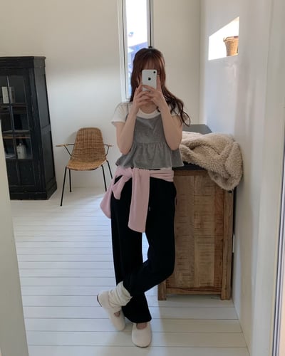 𝐃𝟎𝟏 薄荷野莓花邊針織衫🪴（𝟒 𝐜𝐨𝐥𝐨𝐫𝐬）8